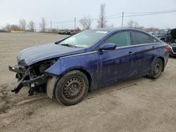 Salvage cars for sale from Copart Montreal Est, QC: 2013 Hyundai Sonata SE