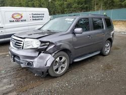 Salvage cars for sale from Copart Graham, WA: 2015 Honda Pilot SE