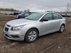 Vehiculos salvage en venta de Copart Columbia Station, OH: 2015 Chevrolet Cruze LS