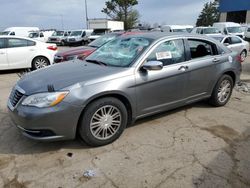 Salvage cars for sale from Copart Woodhaven, MI: 2012 Chrysler 200 LX