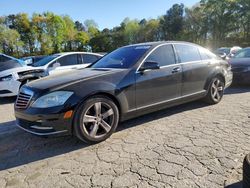 Mercedes-Benz S 550 salvage cars for sale: 2010 Mercedes-Benz S 550