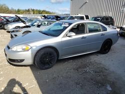 Chevrolet salvage cars for sale: 2012 Chevrolet Impala LTZ