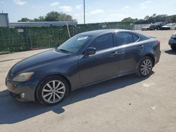 Salvage cars for sale from Copart Orlando, FL: 2007 Lexus IS 250