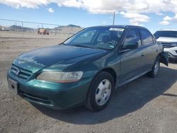 Honda Accord EX salvage cars for sale: 2002 Honda Accord EX