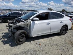Salvage cars for sale at Antelope, CA auction: 2015 Nissan Sentra S