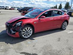 Vehiculos salvage en venta de Copart Rancho Cucamonga, CA: 2018 Tesla Model 3