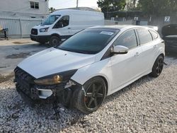 Salvage cars for sale from Copart Opa Locka, FL: 2018 Ford Focus ST