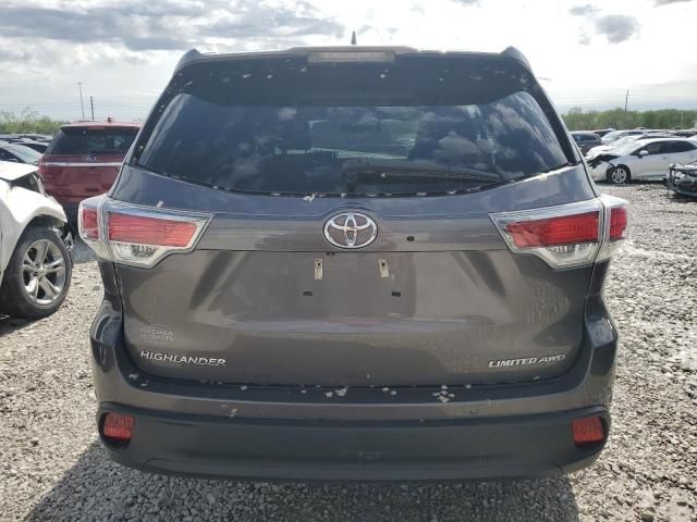 2016 Toyota Highlander Limited