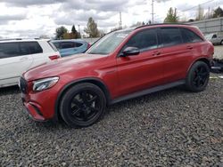 Mercedes-Benz salvage cars for sale: 2019 Mercedes-Benz GLC 63 4matic AMG