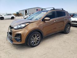 Salvage cars for sale at Amarillo, TX auction: 2020 KIA Sportage S