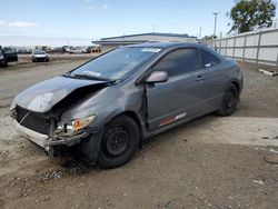 Salvage cars for sale from Copart San Diego, CA: 2009 Honda Civic LX