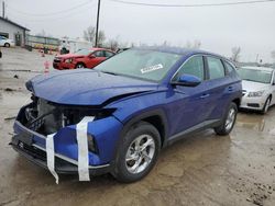 Salvage cars for sale at Pekin, IL auction: 2022 Hyundai Tucson SE