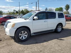 Salvage cars for sale at Chalfont, PA auction: 2004 Nissan Armada SE