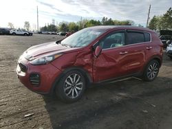 Salvage cars for sale at Denver, CO auction: 2018 KIA Sportage EX