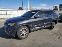 Jeep salvage cars for sale: 2014 Jeep Grand Cherokee Limited