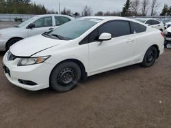 Salvage cars for sale at Bowmanville, ON auction: 2013 Honda Civic SI