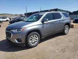 Salvage cars for sale at Colorado Springs, CO auction: 2021 Chevrolet Traverse LT