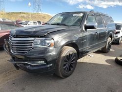 Salvage cars for sale from Copart Littleton, CO: 2015 Lincoln Navigator L