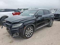 Salvage cars for sale from Copart Houston, TX: 2019 Lincoln Nautilus Select