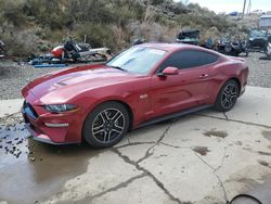 Salvage cars for sale at Reno, NV auction: 2018 Ford Mustang GT