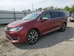 Chrysler salvage cars for sale: 2017 Chrysler Pacifica Limited