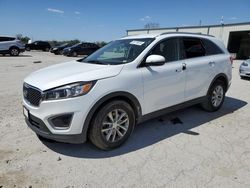 Salvage cars for sale at Kansas City, KS auction: 2016 KIA Sorento LX