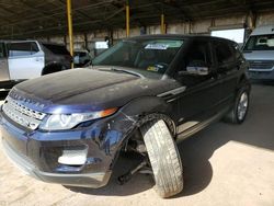 Salvage cars for sale at Phoenix, AZ auction: 2014 Land Rover Range Rover Evoque Pure Plus