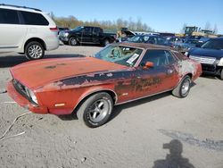 Salvage cars for sale from Copart Duryea, PA: 1973 Ford Mustang
