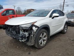 Salvage cars for sale from Copart New Britain, CT: 2017 Lexus NX 200T Base