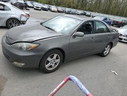 Toyota Camry salvage cars for sale: 2003 Toyota Camry LE