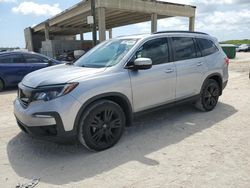 Salvage cars for sale at West Palm Beach, FL auction: 2021 Honda Pilot SE
