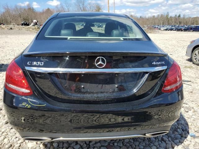 2015 Mercedes-Benz C 300 4matic