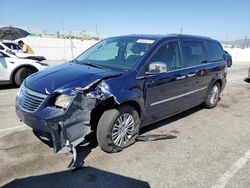Salvage cars for sale at Van Nuys, CA auction: 2013 Chrysler Town & Country Touring L