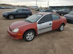 Salvage cars for sale from Copart Colorado Springs, CO: 2000 Dodge Neon Base