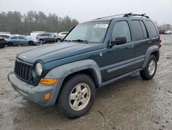 Salvage cars for sale at Mendon, MA auction: 2005 Jeep Liberty Sport