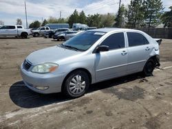 Salvage cars for sale at Denver, CO auction: 2007 Toyota Corolla CE