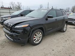 Salvage cars for sale from Copart Lansing, MI: 2016 Jeep Cherokee Limited