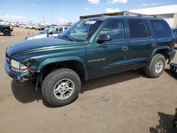 Salvage SUVs for sale at auction: 1998 Dodge Durango