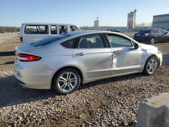 2018 Ford Fusion SE Hybrid