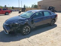 Salvage cars for sale at Gaston, SC auction: 2018 Toyota Avalon XLE