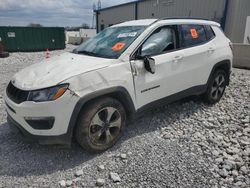 Salvage cars for sale at Barberton, OH auction: 2017 Jeep Compass Latitude