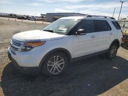 Ford Explorer salvage cars for sale: 2014 Ford Explorer XLT