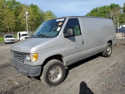 Salvage cars for sale from Copart Finksburg, MD: 2003 Ford Econoline E350 Super Duty Van