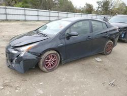 Salvage cars for sale from Copart Hampton, VA: 2016 Toyota Prius