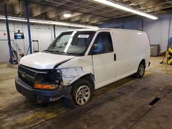 Salvage trucks for sale at Wheeling, IL auction: 2011 Chevrolet Express G1500
