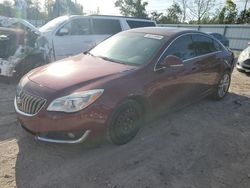 Salvage cars for sale at Riverview, FL auction: 2016 Buick Regal