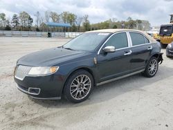 Salvage cars for sale from Copart Spartanburg, SC: 2010 Lincoln MKZ