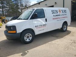 Salvage trucks for sale at Ham Lake, MN auction: 2014 Chevrolet Express G2500