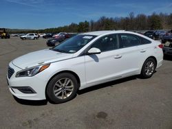 Salvage cars for sale from Copart Brookhaven, NY: 2015 Hyundai Sonata SE