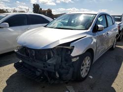 Salvage cars for sale at Martinez, CA auction: 2019 Nissan Sentra S